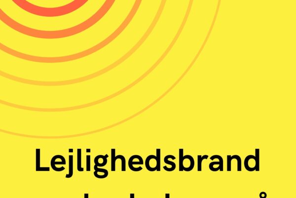 Lejlighedsbrand sender beboer på hospitalet