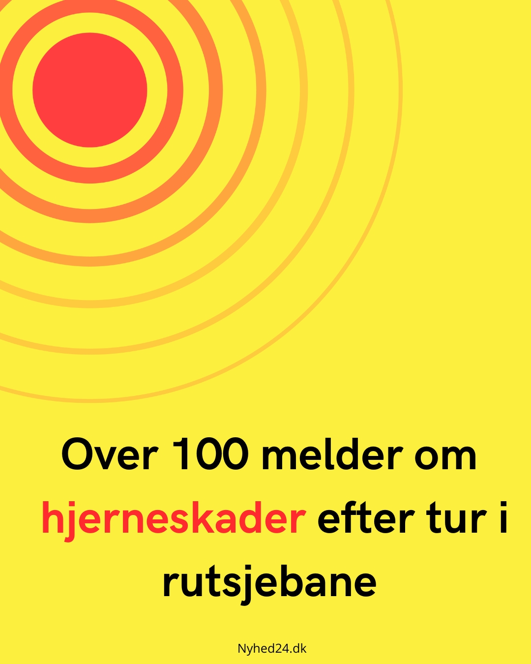 Over 100 melder om hjerneskader efter tur i rutsjebane