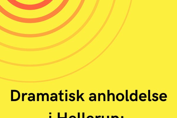 Dramatisk anholdelse i Hellerup: Fire mænd sigtet