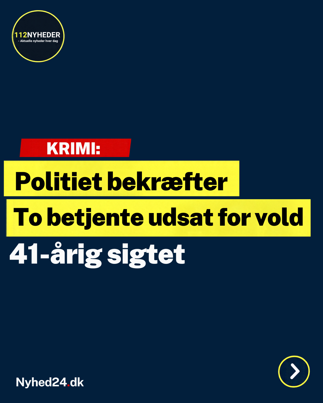 41-årig sigtet