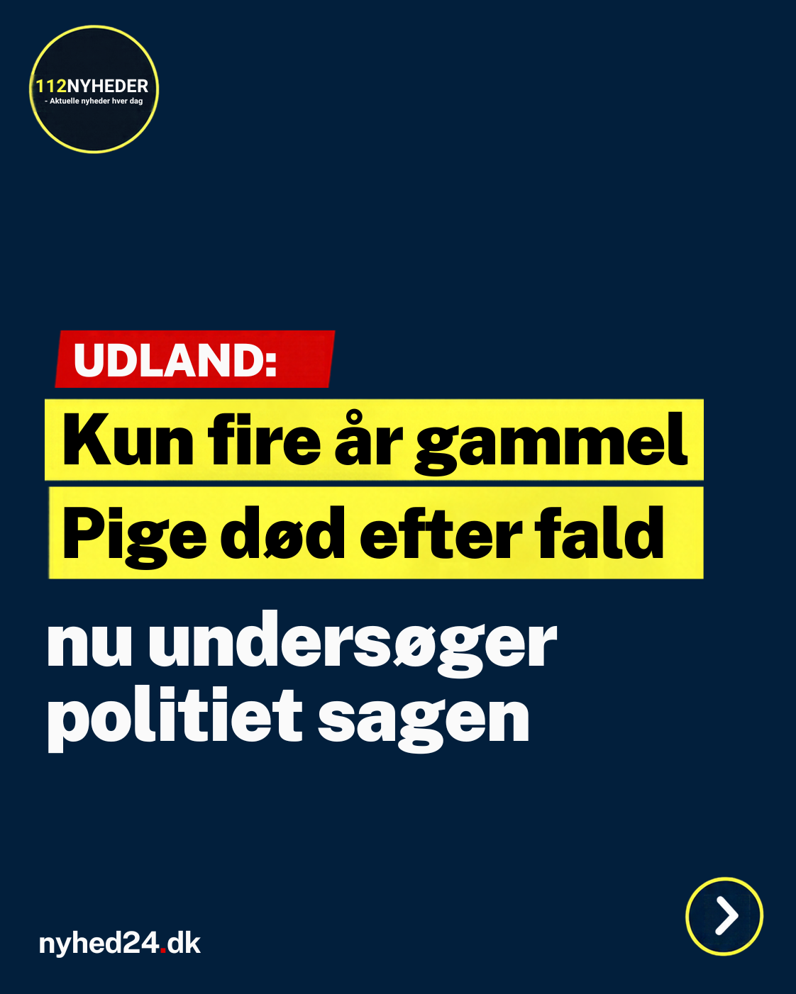 Tragedie i London: Fireårig pige styrtet i døden