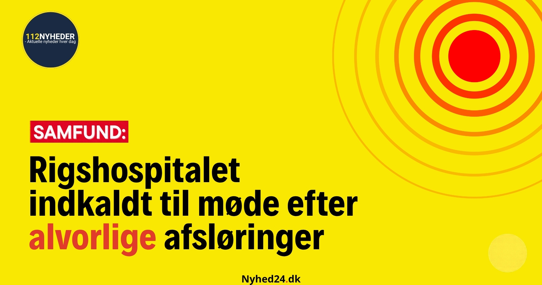 Rigshospitalet indkaldt til møde efter alvorlige afsløringer