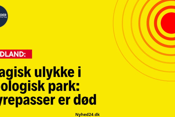 Tragisk ulykke i zoologisk park: Dyrepasser er død