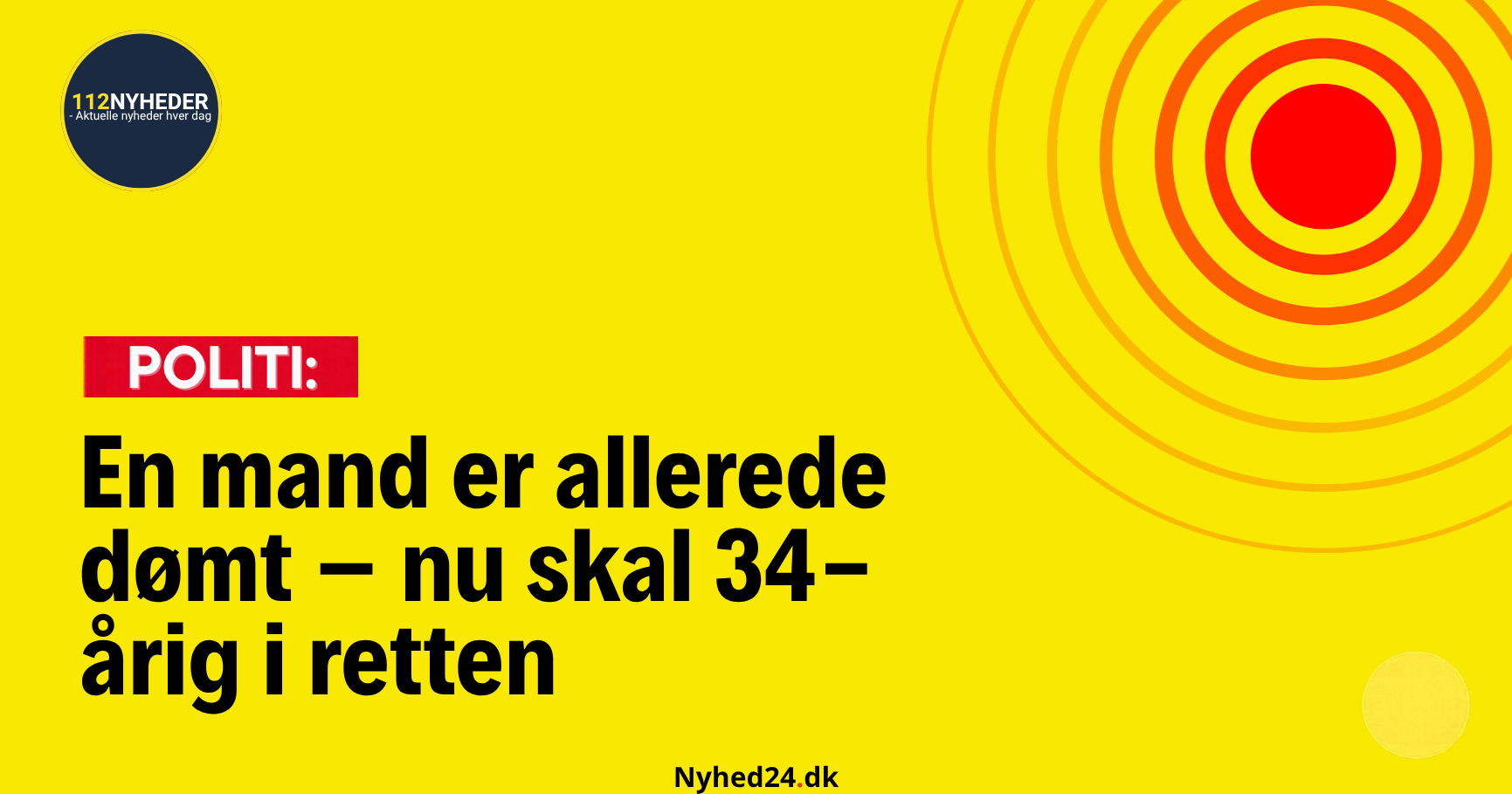 En mand er allerede dømt – nu skal 34-årig i retten