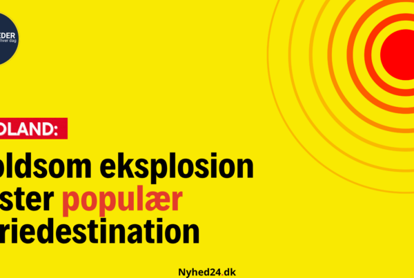 Voldsom eksplosion ryster populær feriedestination