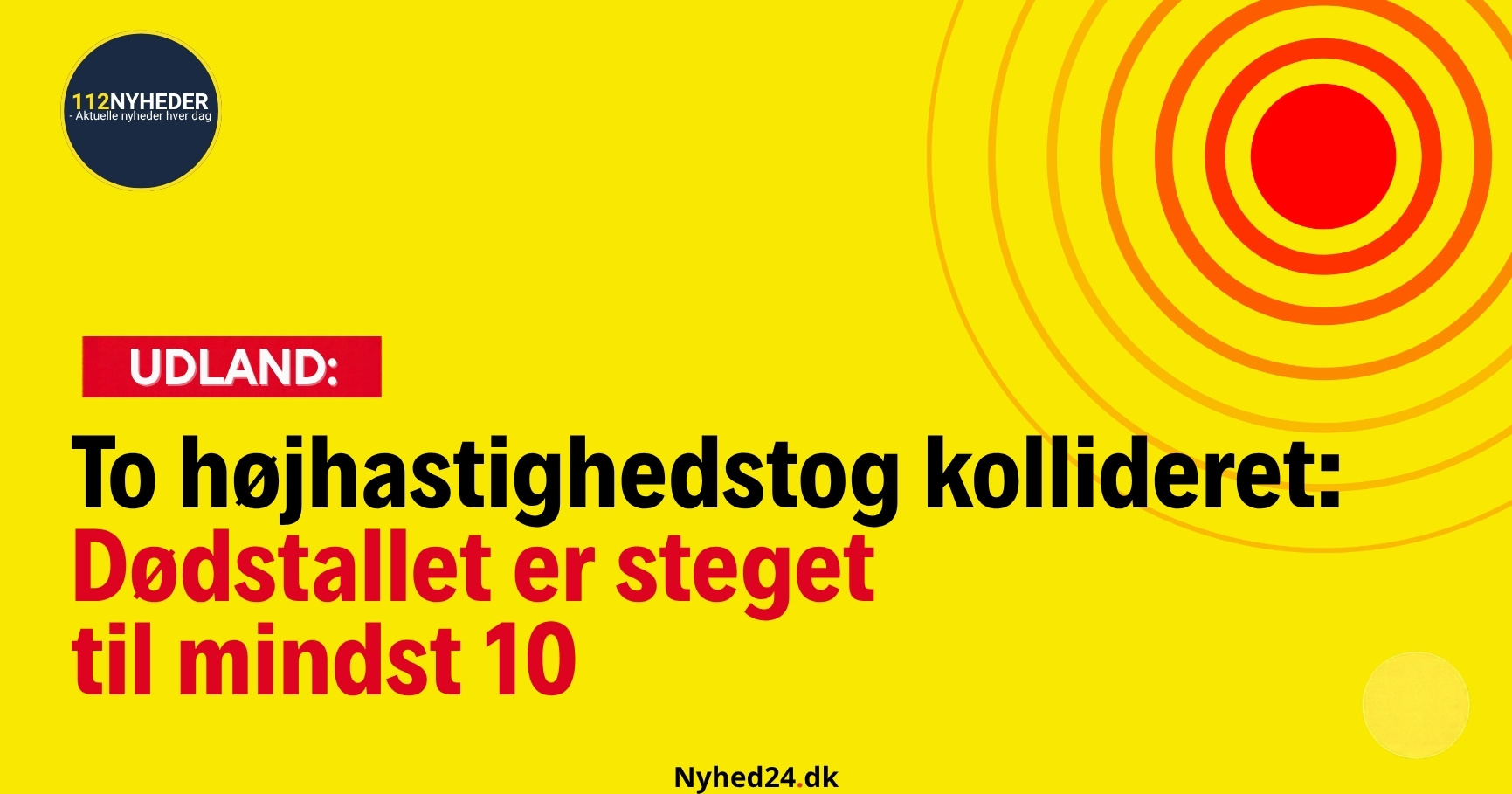 Dødstallet er steget til mindst 10