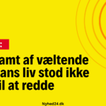Mand ramt af væltende træ – hans liv stod ikke til at redde