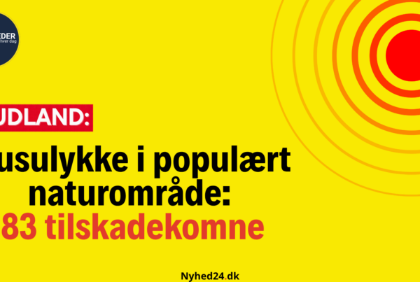 Busulykke i populært naturområde: 83 tilskadekomne