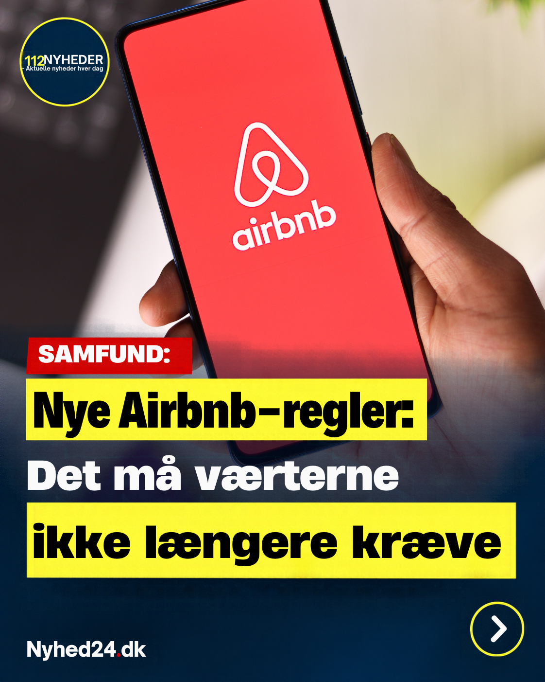 Nye Airbnb-regler: Det må værterne ikke længere kræve