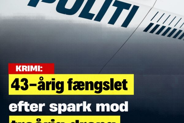 treårig dreng