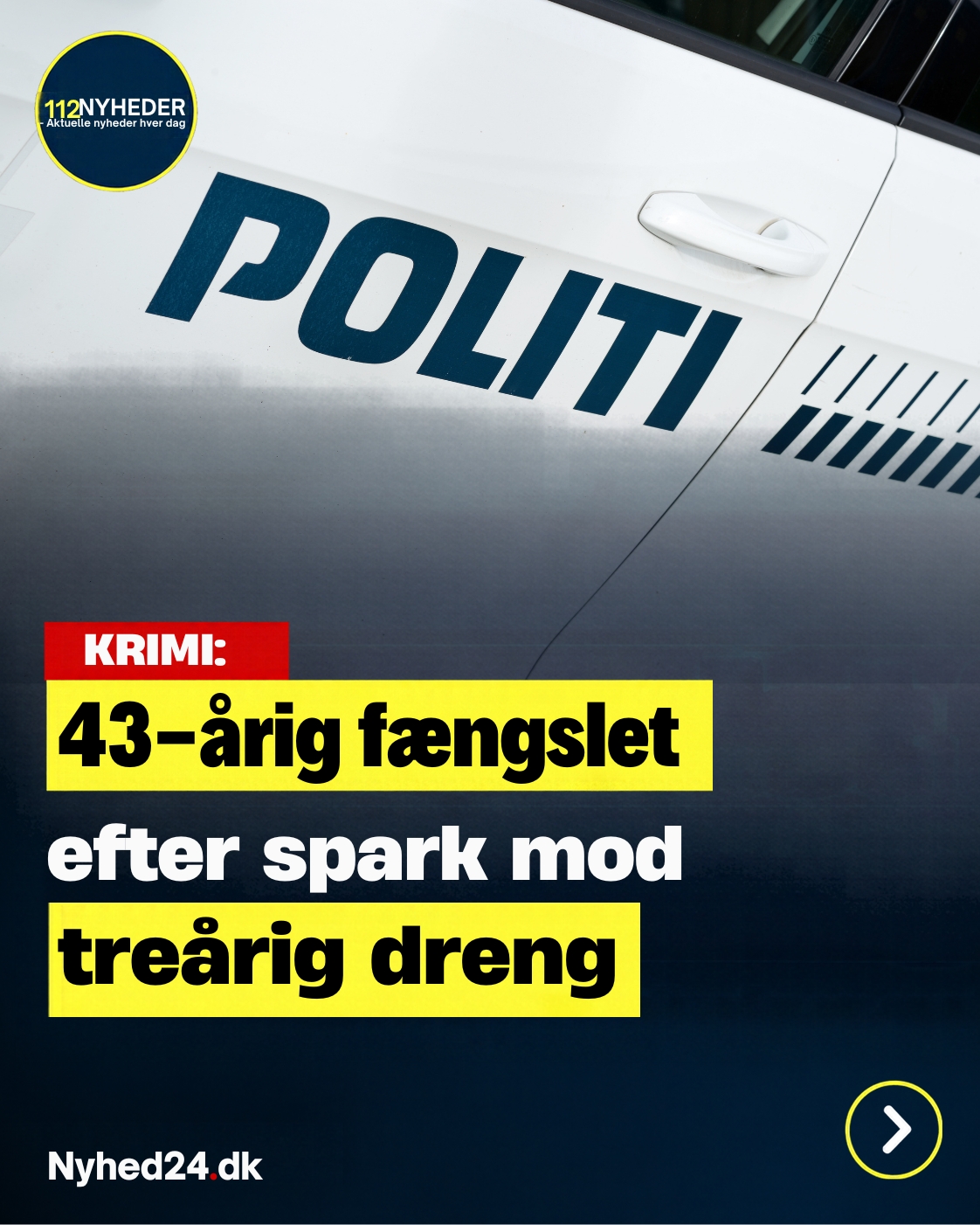 treårig dreng