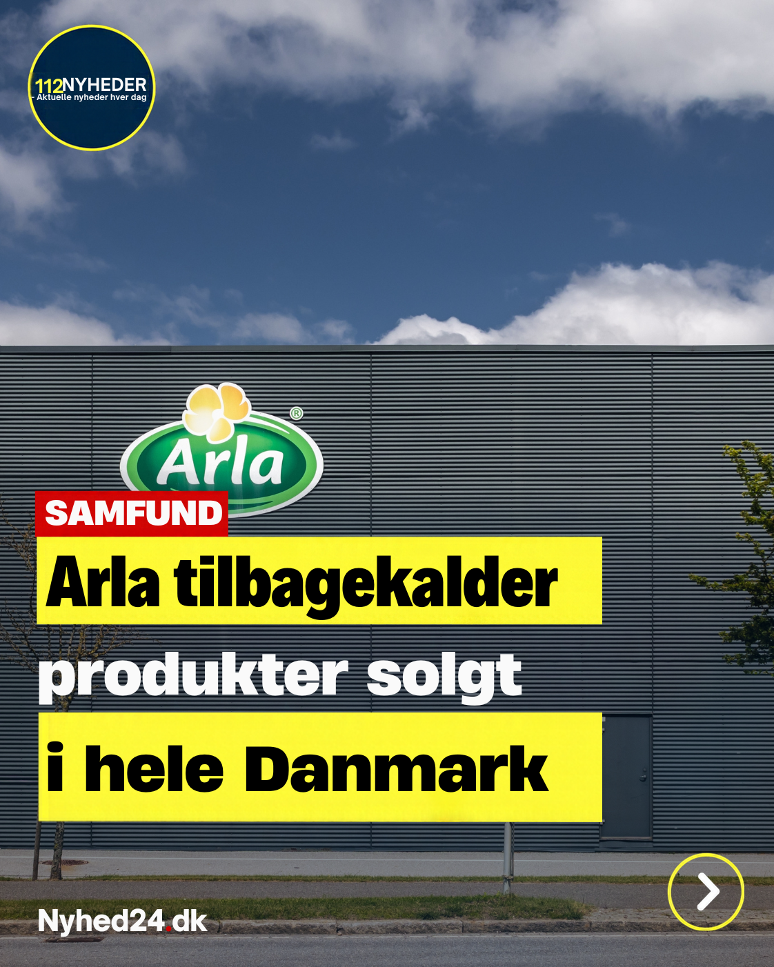 Arla tilbagekalder produkter solgt i hele Danmark