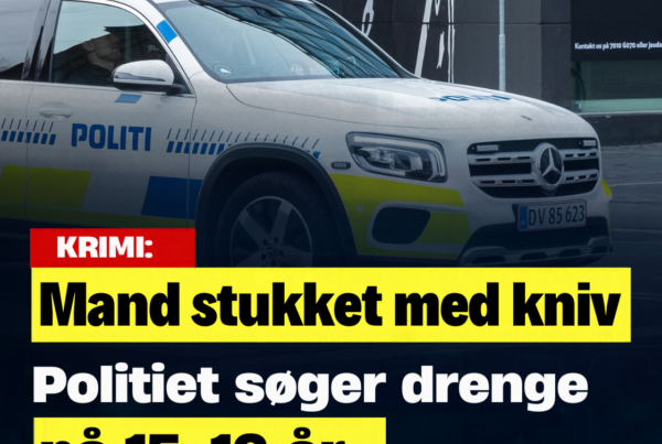 To unge efterlyses efter knivstikkeri