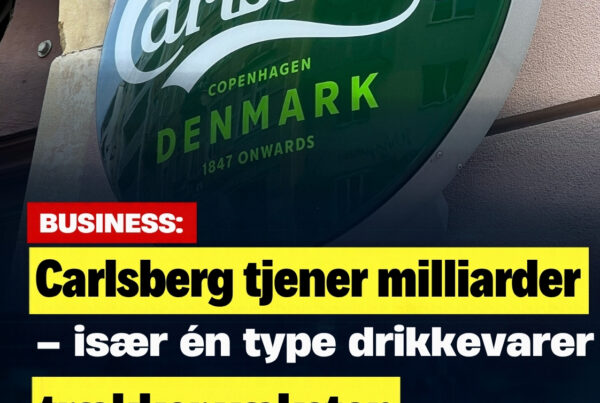 Carlsberg tjener milliarder – især én type drikkevarer trækker væksten
