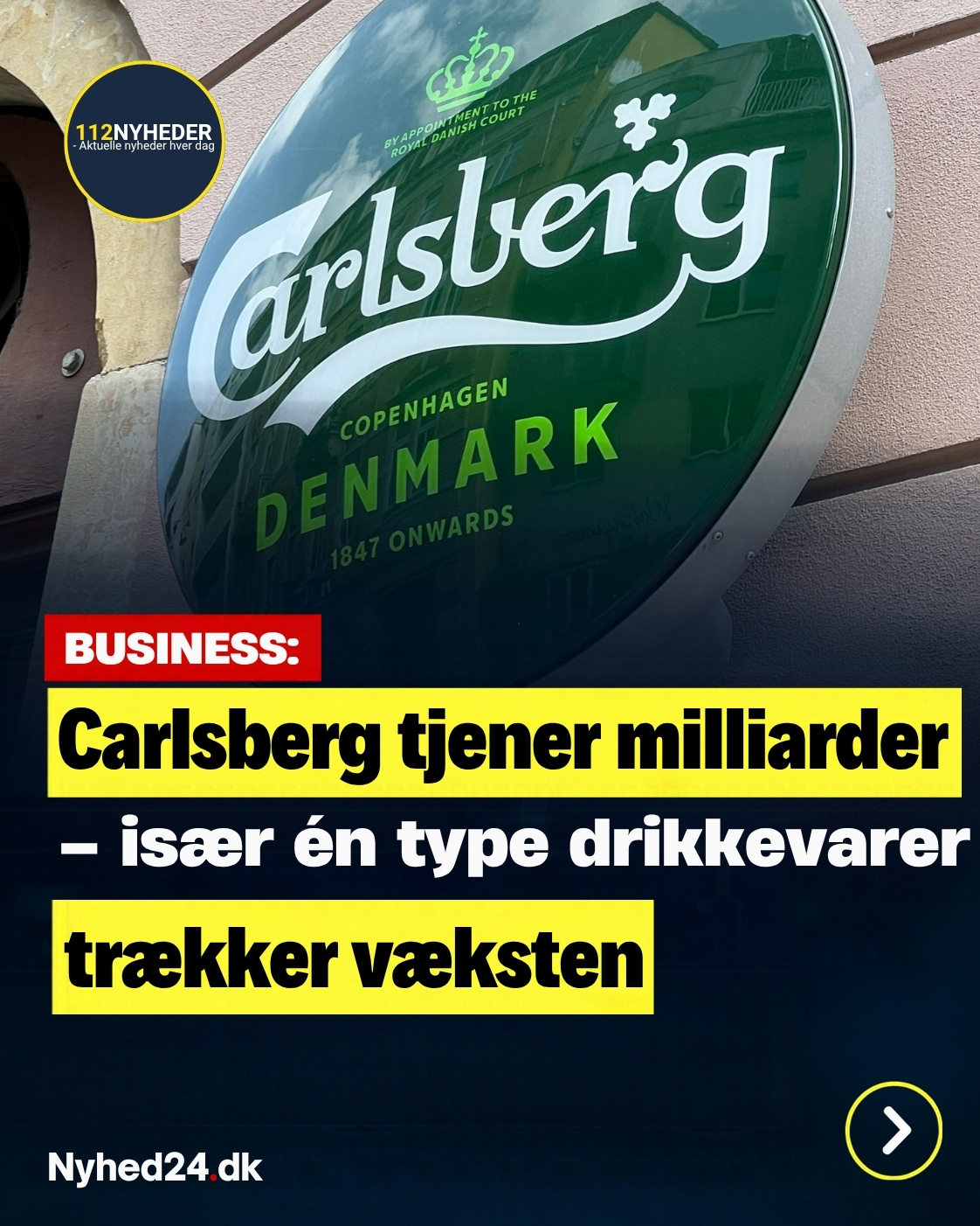 Carlsberg tjener milliarder – især én type drikkevarer trækker væksten
