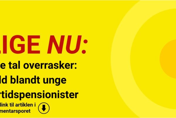 Nye tal overrasker: Fald blandt unge førtidspensionister