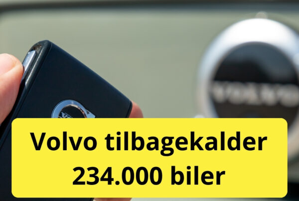 Volvo tilbagekalder 234.000 biler