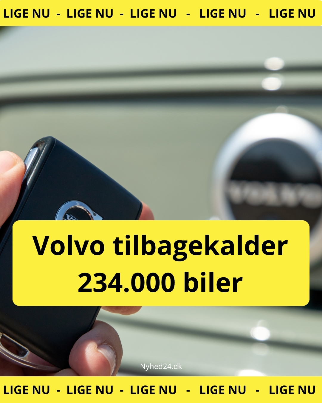 Volvo tilbagekalder 234.000 biler