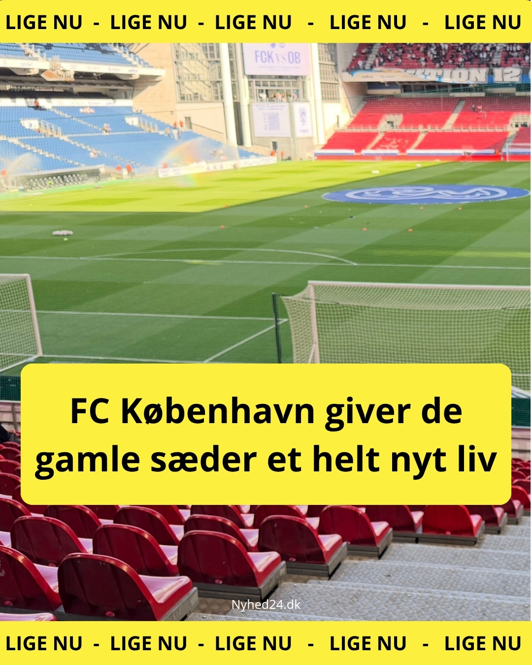 Parkens gamle sæder dukker op midt i København