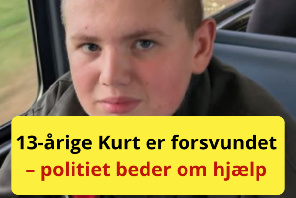 13-årige Kurt er forsvundet – politiet beder om hjælp
