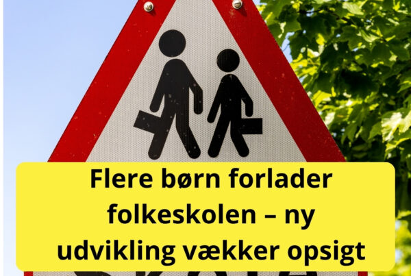 Flere børn forlader folkeskolen – ny udvikling vækker opsigt