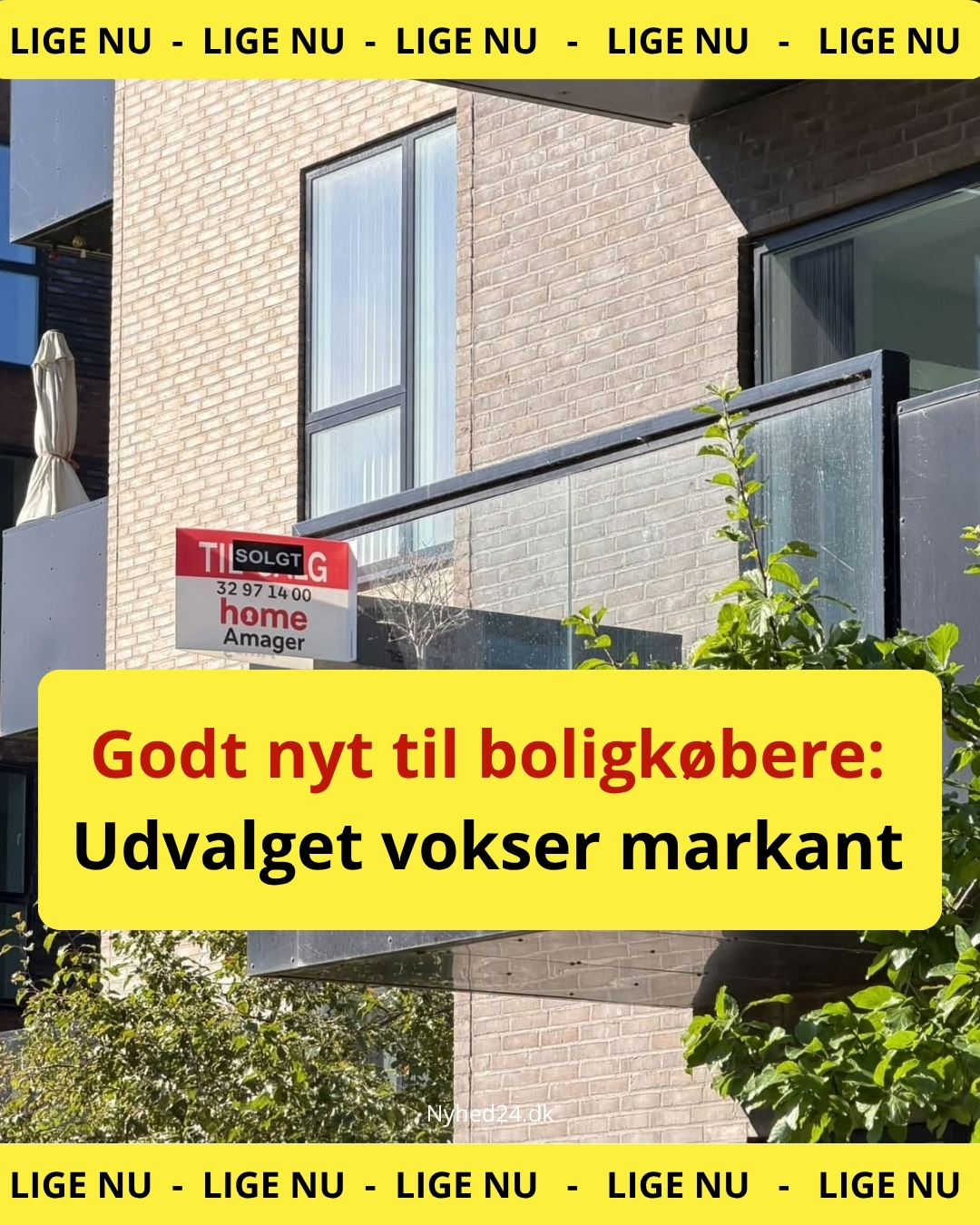 Nye tal overrasker: Udvalget af lejligheder vokser kraftigt