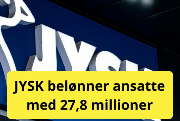 JYSK belønner ansatte med 27,8 millioner