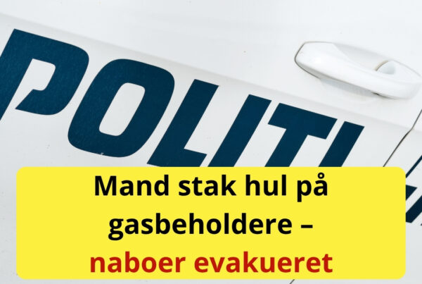 Drama i rækkehus: Politiet frygtede eksplosion