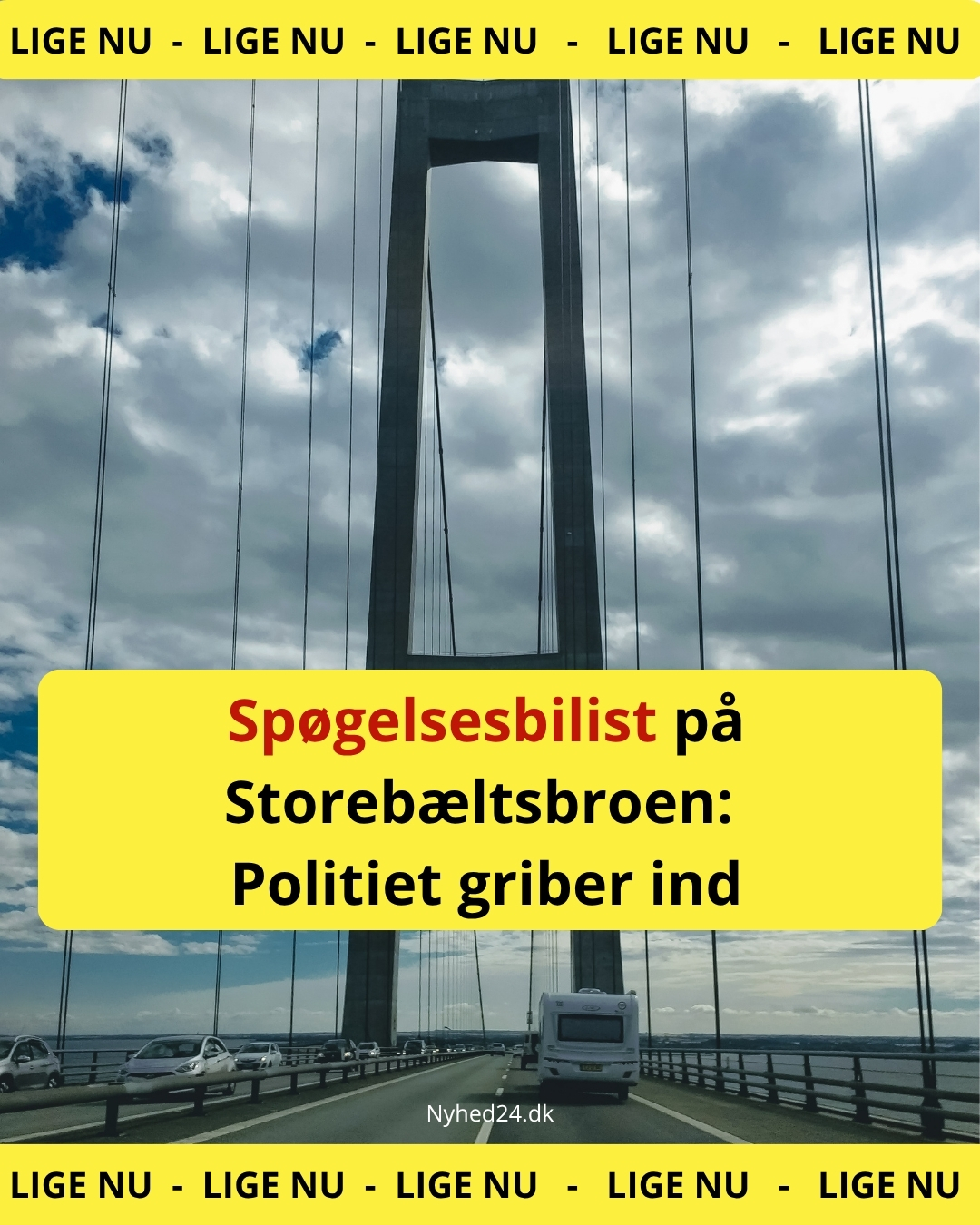 Spøgelsesbilist på Storebæltsbroen: Politiet griber ind