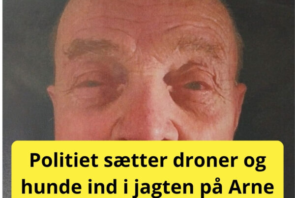 Politiet sætter droner og hunde ind i jagten på Arne