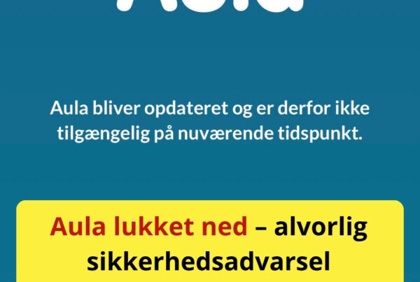 Aula lukket ned – alvorlig sikkerhedsadvarsel