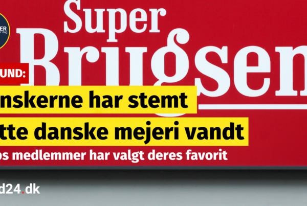 Danskerne har stemt: Dette mejeri løber med sejren!