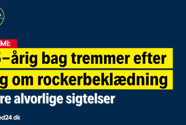 45-årig bag tremmer efter sag om rockerbeklædning