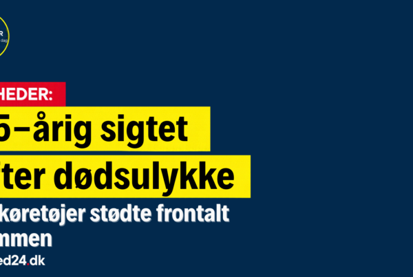 Tragisk dødsulykke: 25-årig sigtet