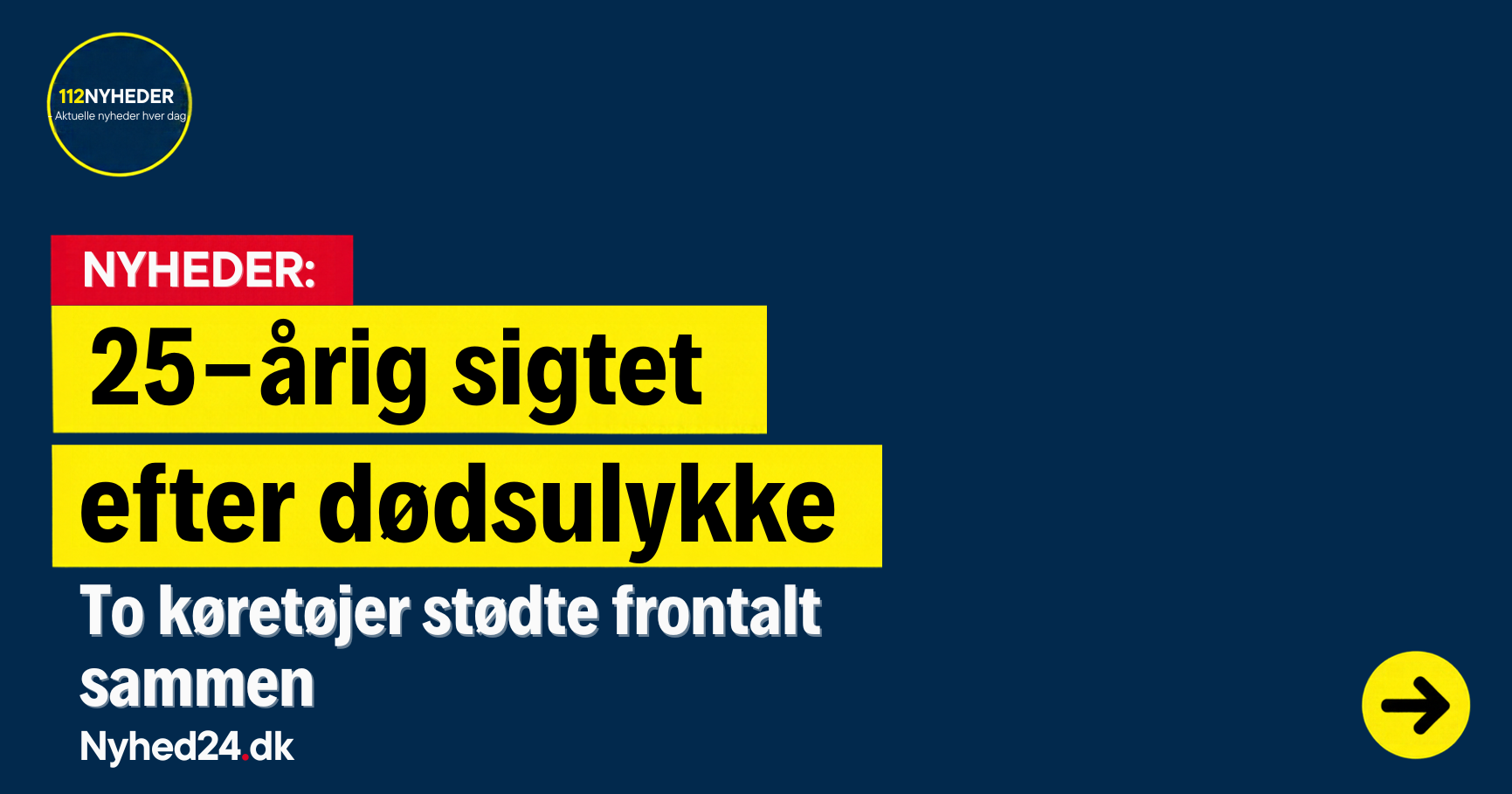 Tragisk dødsulykke: 25-årig sigtet