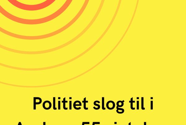 Politiet slog til i Aarhus: 55 sigtelser på én aften