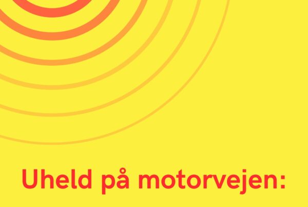 Uheld på motorvejen: Trafikken ramt