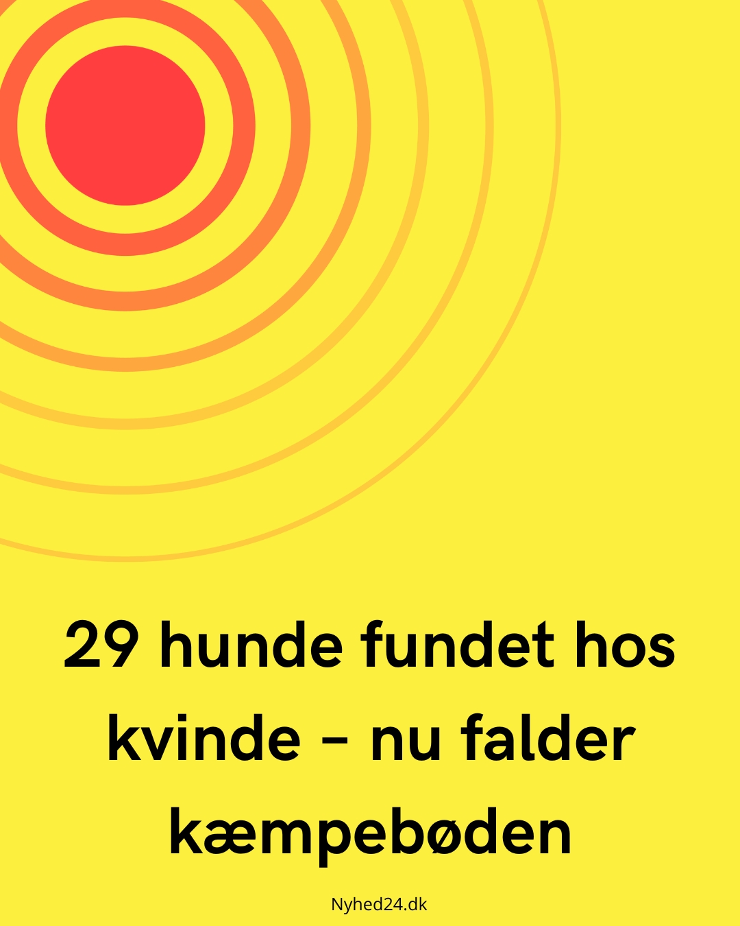 29 hunde fundet hos kvinde – nu falder kæmpebøden