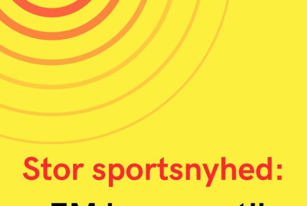 Stor sportsnyhed: EM kommer til Danmark