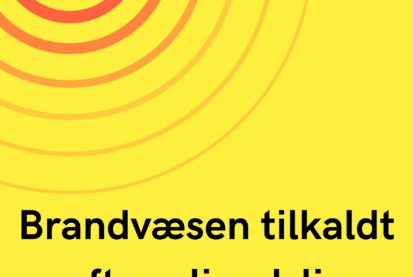 Brandvæsen tilkaldt efter olieudslip