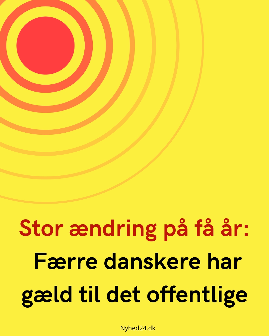Stor ændring på få år: Færre danskere har gæld til det offentlige