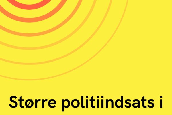 Større politiindsats i Odense efter alarm