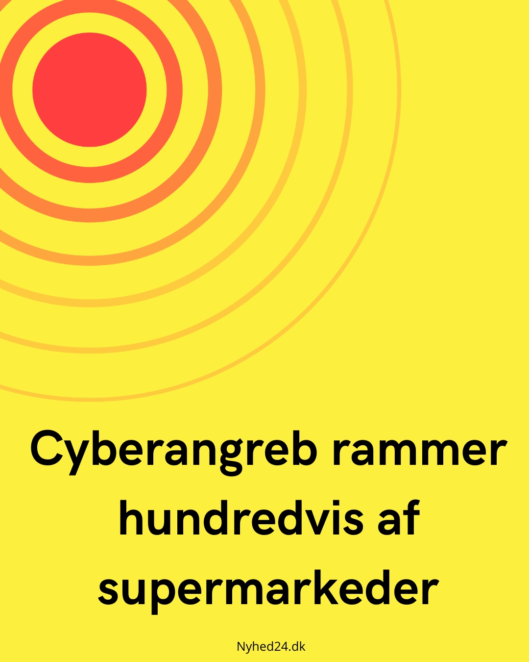 Cyberangreb rammer hundredvis af supermarkeder