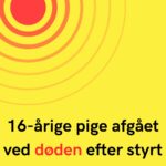 16-årige pige afgået ved døden efter styrt