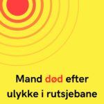 Mand død efter ulykke i rutsjebane