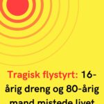Tragisk flystyrt: 16-årig dreng og 80-årig mand mistede livet