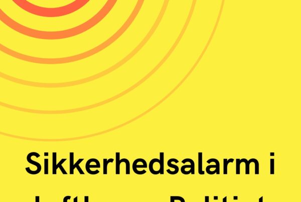 Sikkerhedsalarm i lufthavn: Politiet leder efter bil