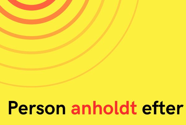 Person anholdt efter stor politiaktion