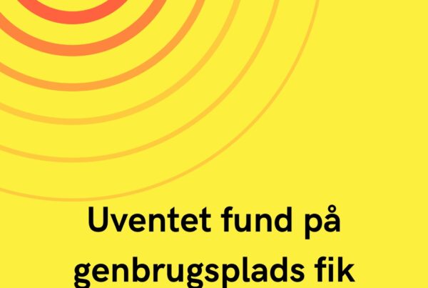 Uventet fund på genbrugsplads fik ammunitionsryddere på arbejde