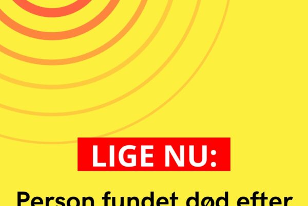 Person fundet død efter brand på plejecenter